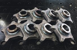 Tandwielen gelast bewerkt